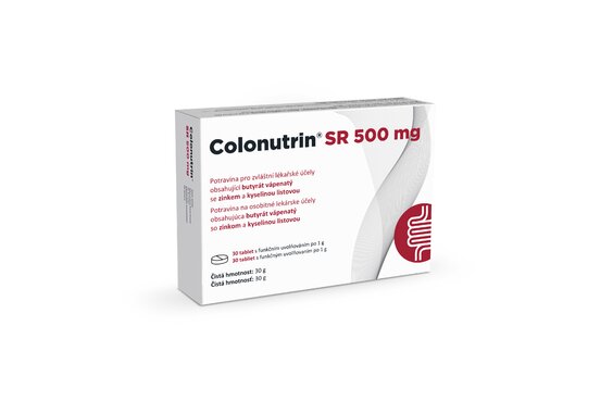 Colonutrin SR 500 mg - krabička Colonutrin SR 500 mg - krabička