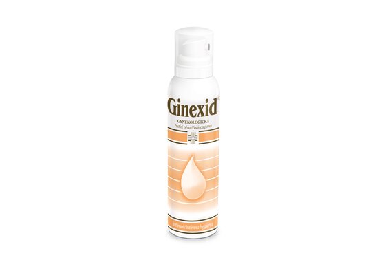 Ginexid gynekologická čisticí pěna/gynekologická čistiaca pena